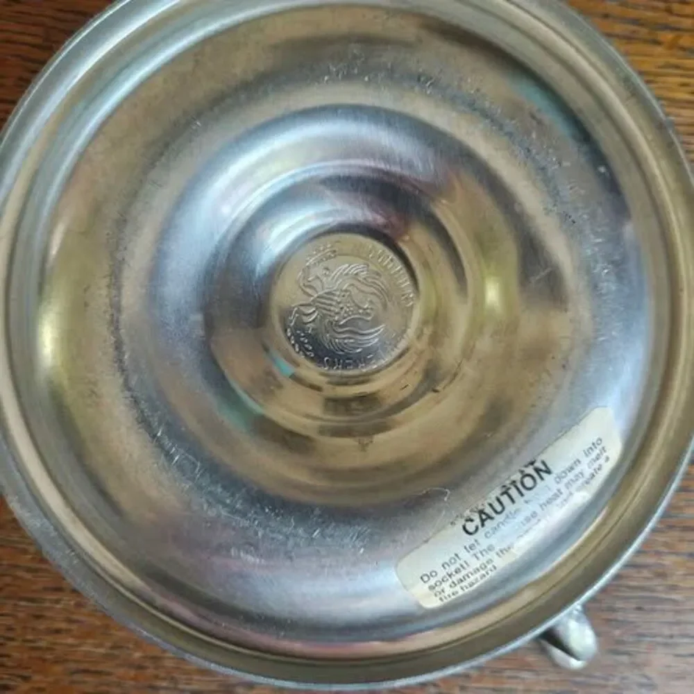 Woodbury Pewterers Pewter Chamberstick Candle Holder